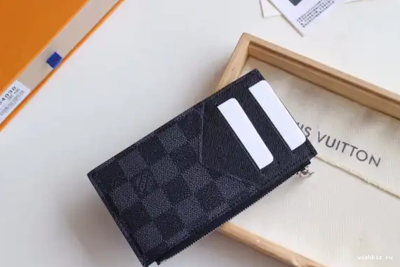 WIS CARD VUITTON COIN HOLDER LOUIS 0605